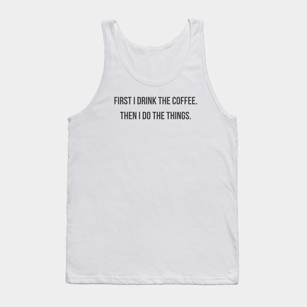 Coffee Tank Top by ryanmcintire1232